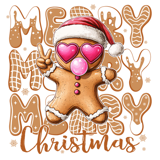 Merry Merry Christmas Gingerbread