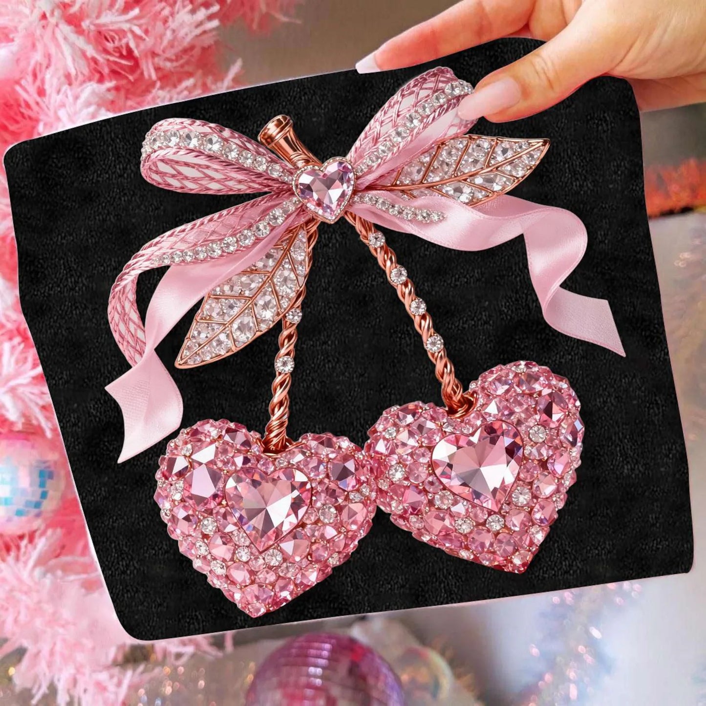 Rhinestone Cherries