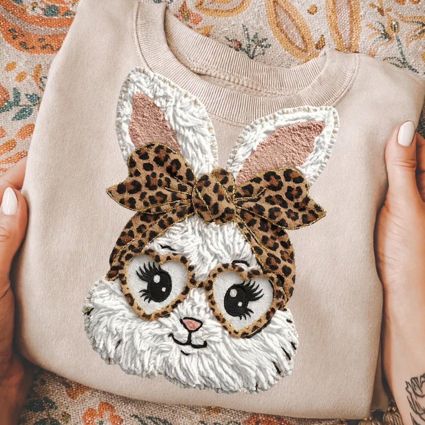 Leopard Easter Bunny