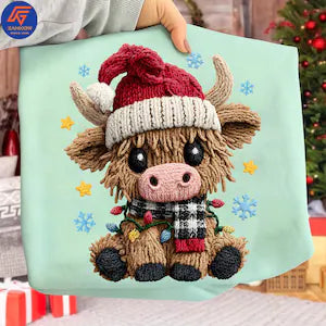 Crochet Yarn Christmas Highland
