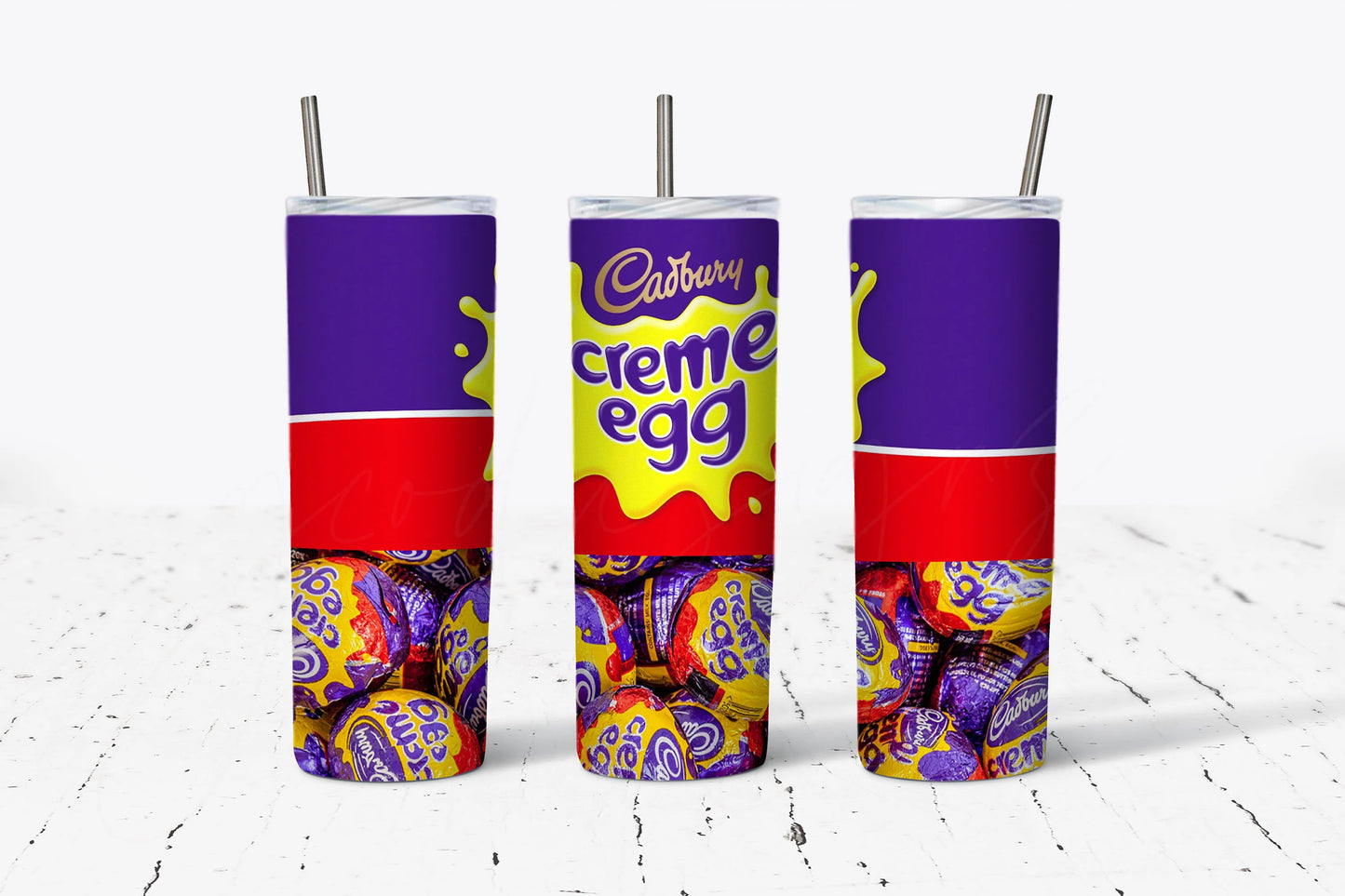 Cadbury Egg Tumbler