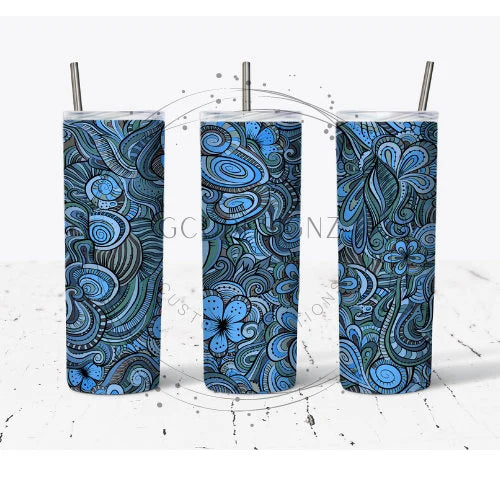 Floral Sublimation Tumbler