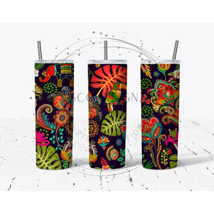 Floral Sublimation Tumbler