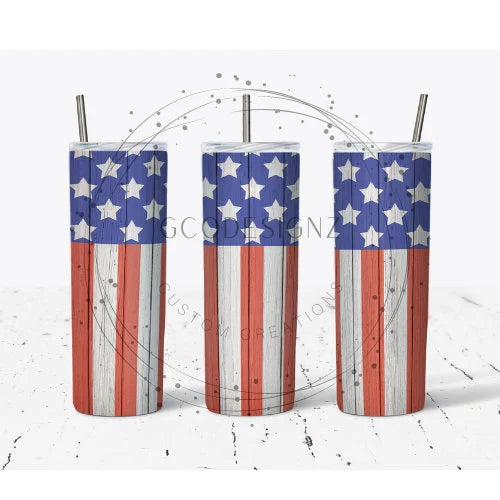 Patriotic Sublimation Tumbler