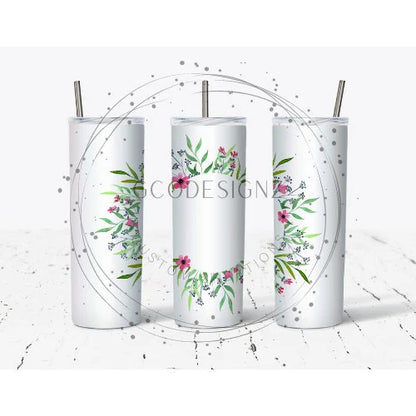 Floral Sublimation Tumbler