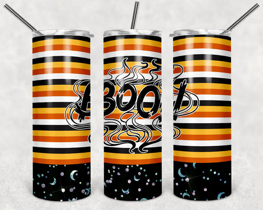 Boo Halloween Sublimation Tumbler