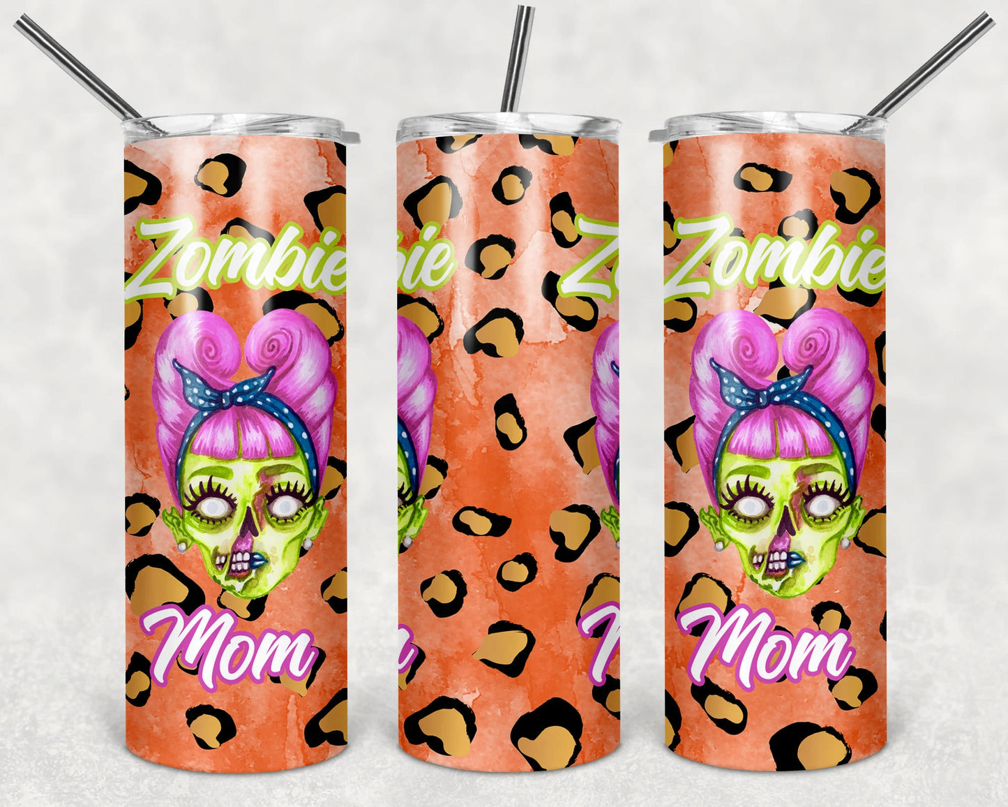 Momster/Zombie/Mombie Sublimation Tumbler