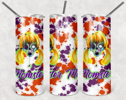 Momster/Zombie/Mombie Sublimation Tumbler