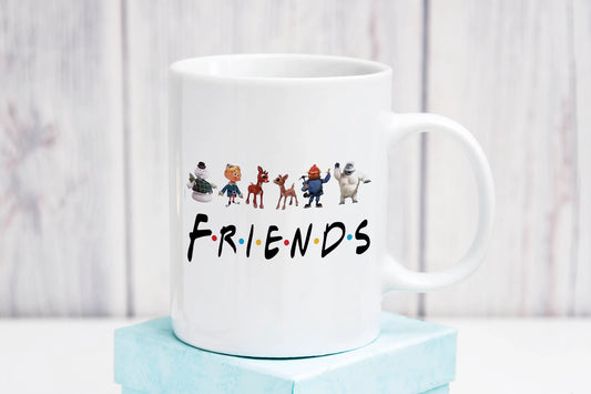 Rudolph Friends Ceramic Coffee Mug