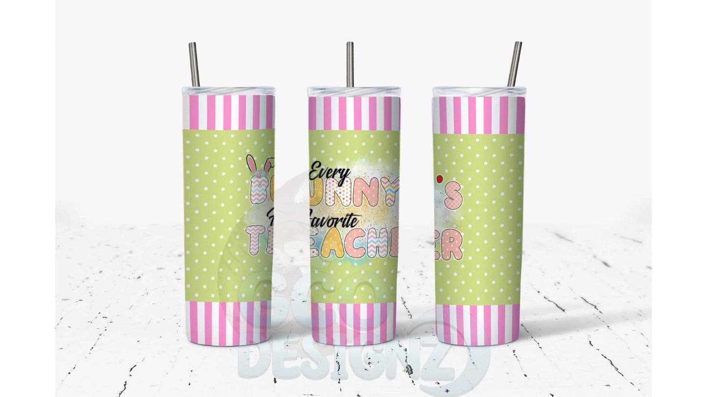 Easter Teacher Tumbler