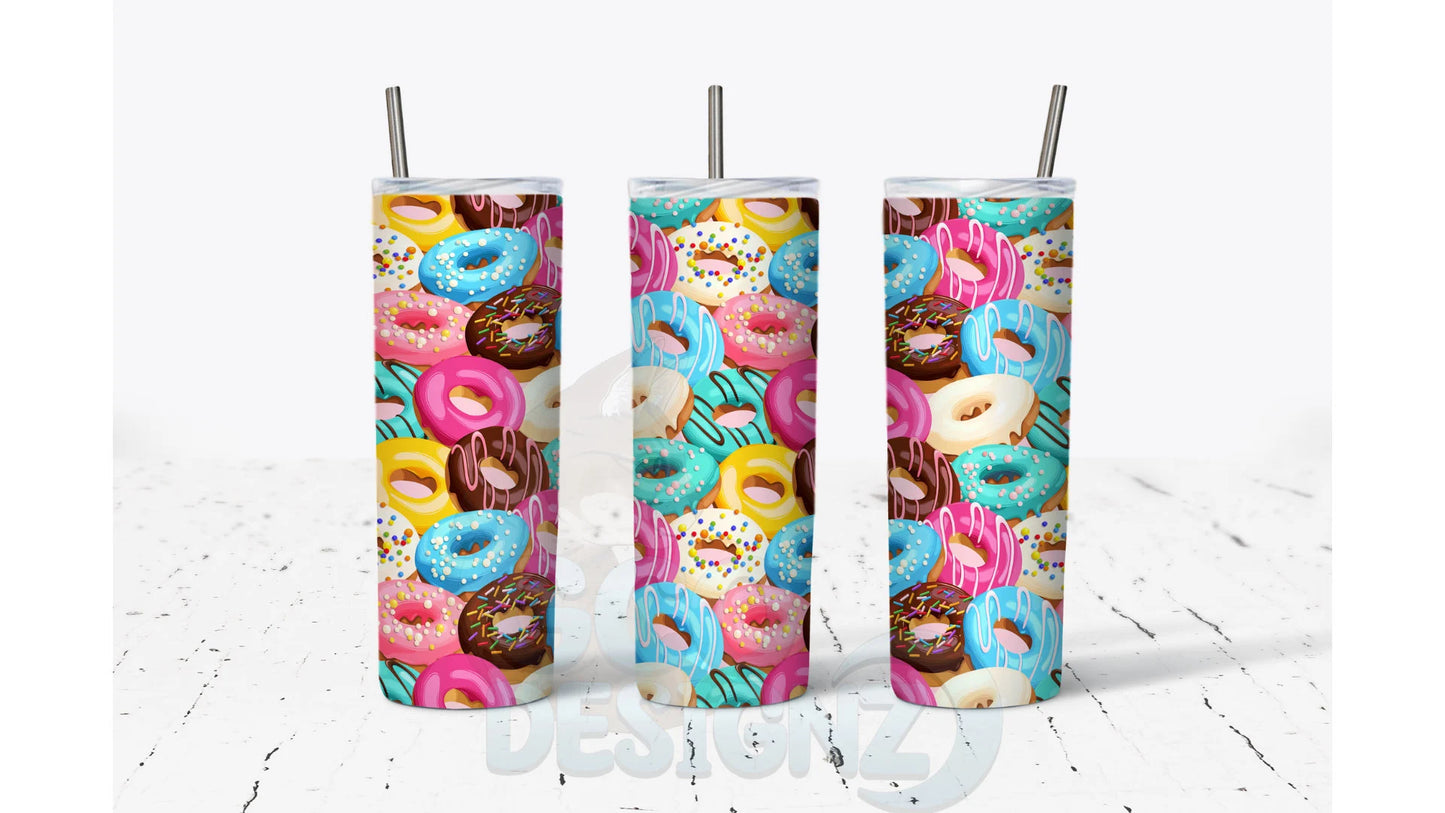 Donut Sublimation Tumbler