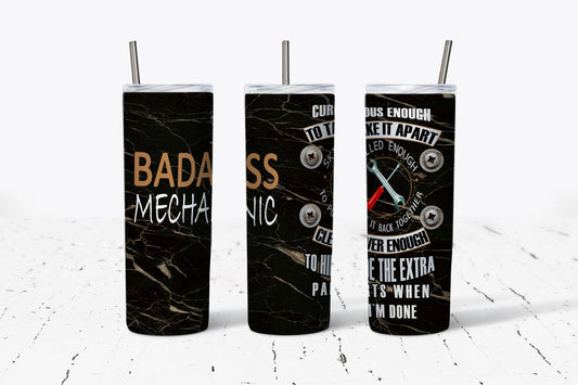 Mechanic Dad Sublimation Tumbler