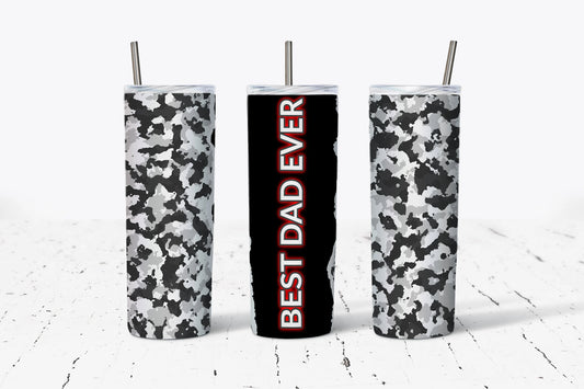 Best Dad Ever Sublimation Tumbler