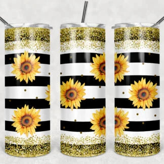 Sunflower Sublimation Tumbler