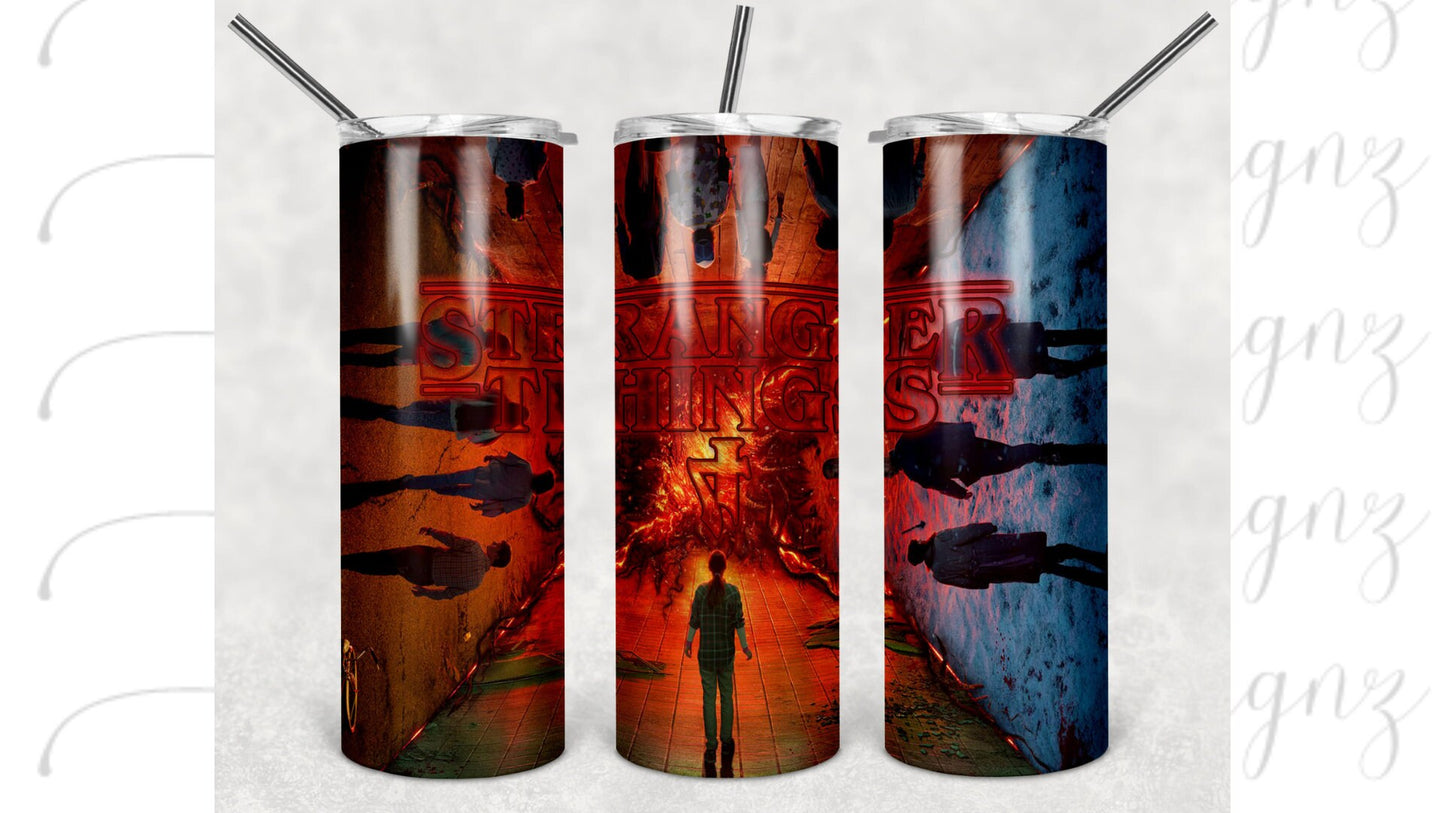 TV, Horror/Thriller, Sublimation Tumbler