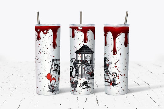 Bloody Horror Sublimation Tumbler