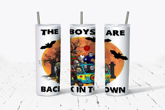 Boys Are Back Sublimation Tumbler