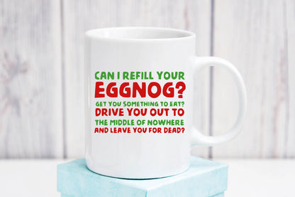 Refill Eggnog Mug