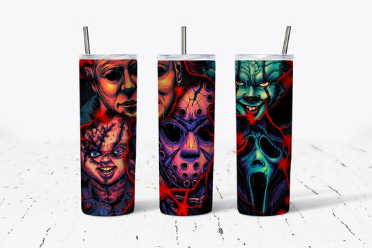 Halloween Story Sublimation Tumbler