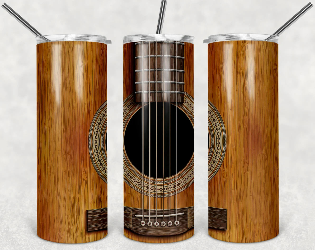 Guitar Sublimation Tumbler