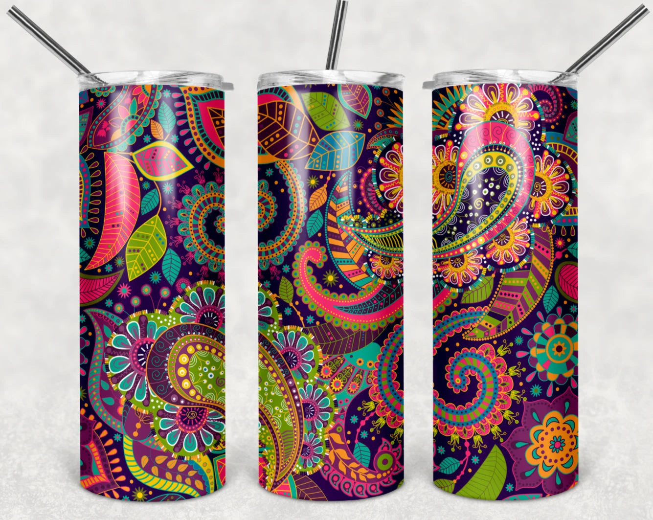 Paisley Sublimation Tumbler