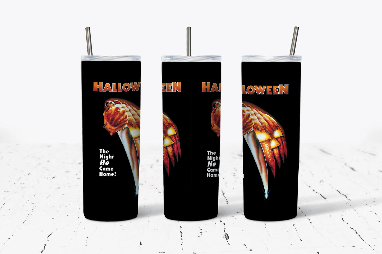 Halloween Classic Horror Tumbler