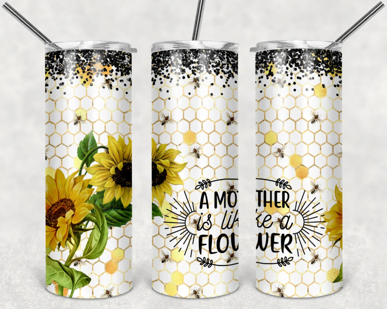 Mother Sunflower Sublimation Tumbler