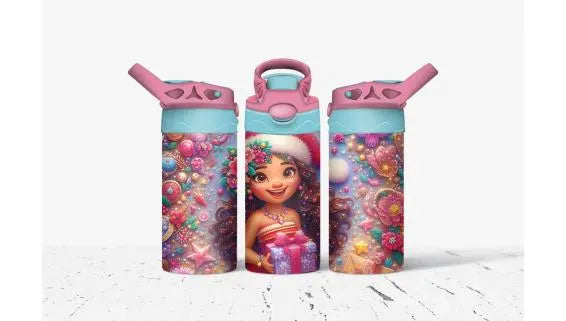 Kids Christmas Anime Tumbler