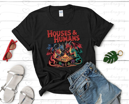 Houses & Humans DTF Transfer