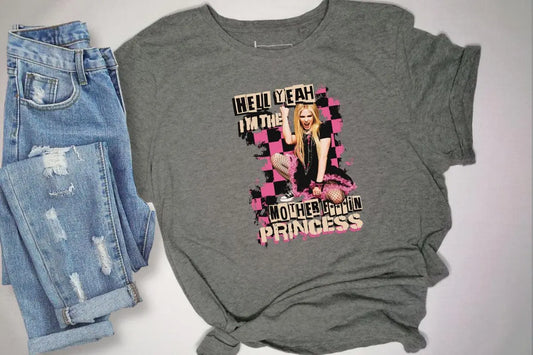 Rock Princess DTF Transfer