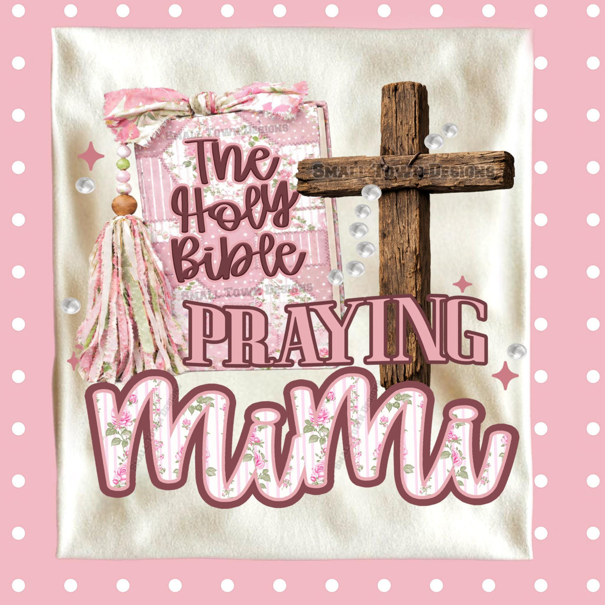 Praying Mama Spring DTF Transfer