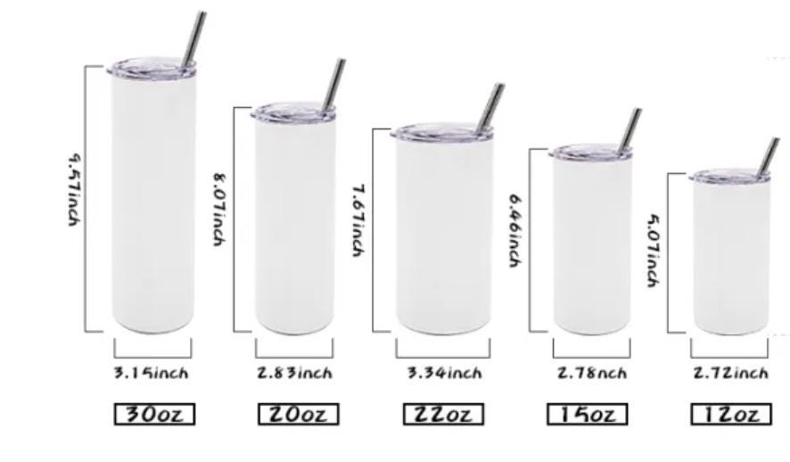 20oz Sublimation Tumbler Blank