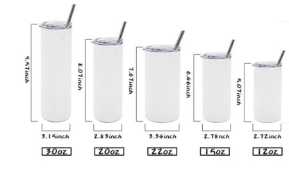 20oz Sublimation Tumbler Blank