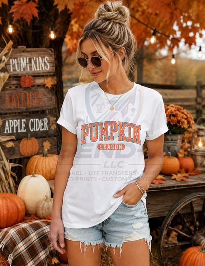 Pumpkin, Season, Halloween, DTF Transfer