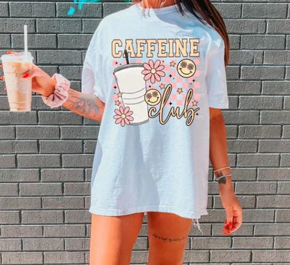 Caffeine Club DTF Transfer