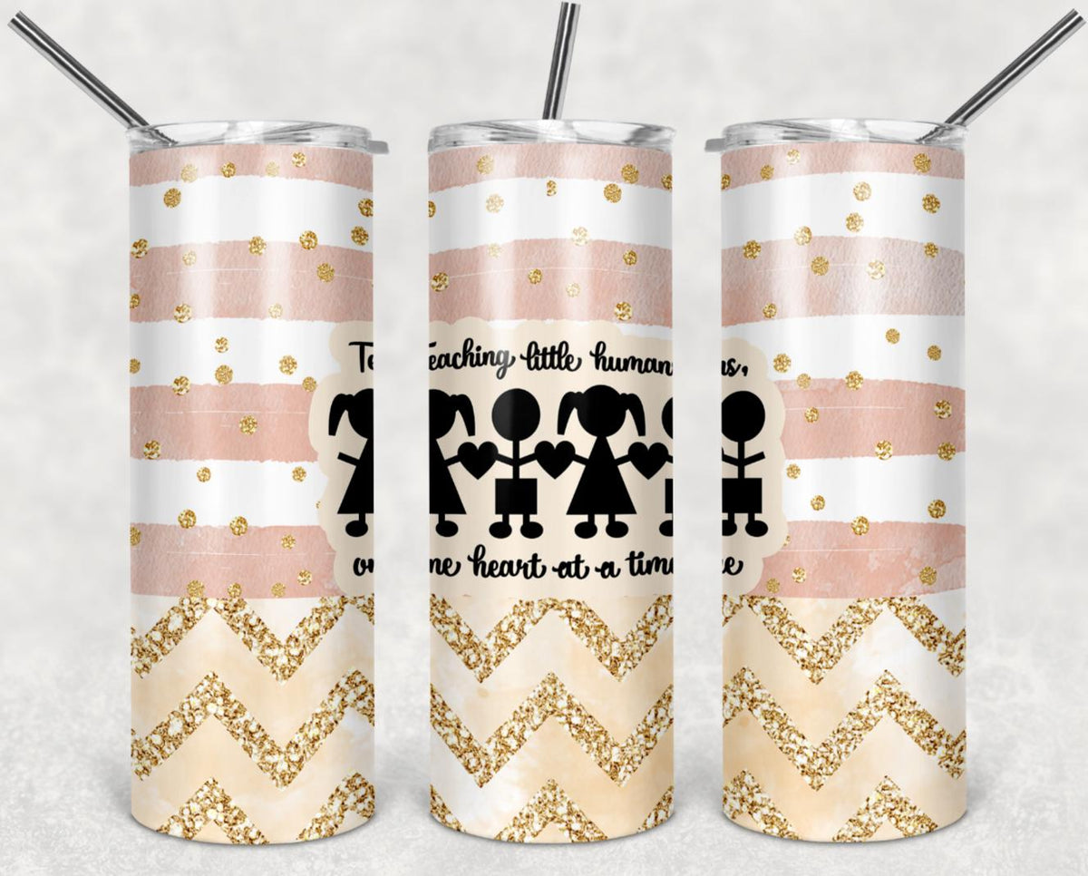 Teaching, Little Humans, Stainless Steel, Tumbler, Drinkware