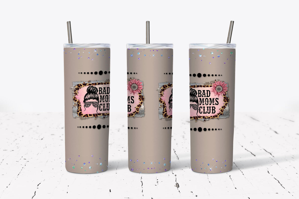 Bad, Moms, Club, Stainless Steel, Tumbler, Drinkware