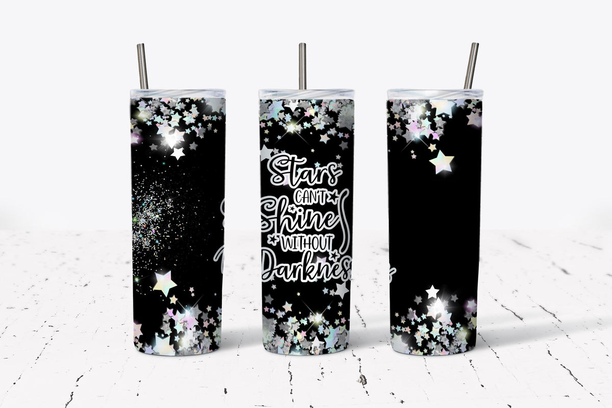 Stars, Can't Shine, Without Darkness,  Stainless Steel, Tumbler, Drinkware