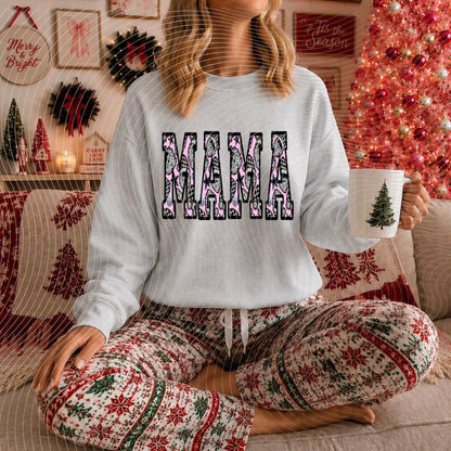 Santa, Mama, Christmas, DTF Transfer