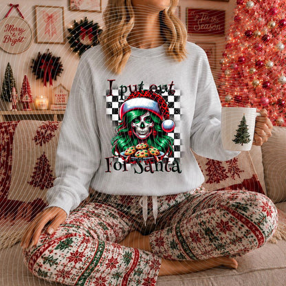 Put Out, Santa, Christmas, DTF Transfer