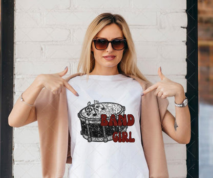 Band Girl, DTF Transfer