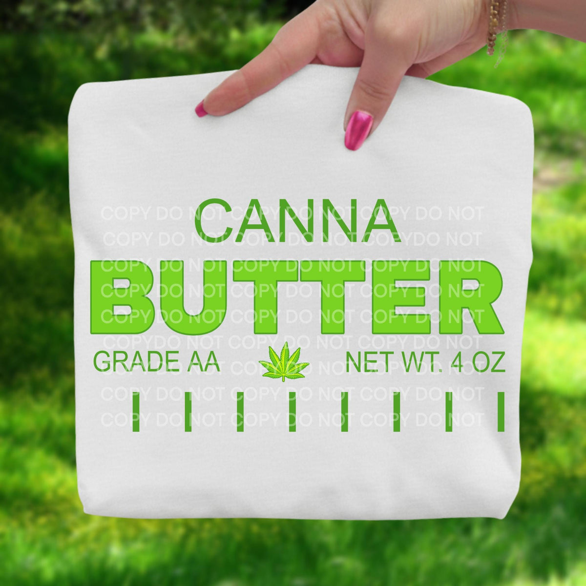 Canna, Butter, DTF Transfer