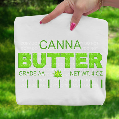 Canna, Butter, DTF Transfer
