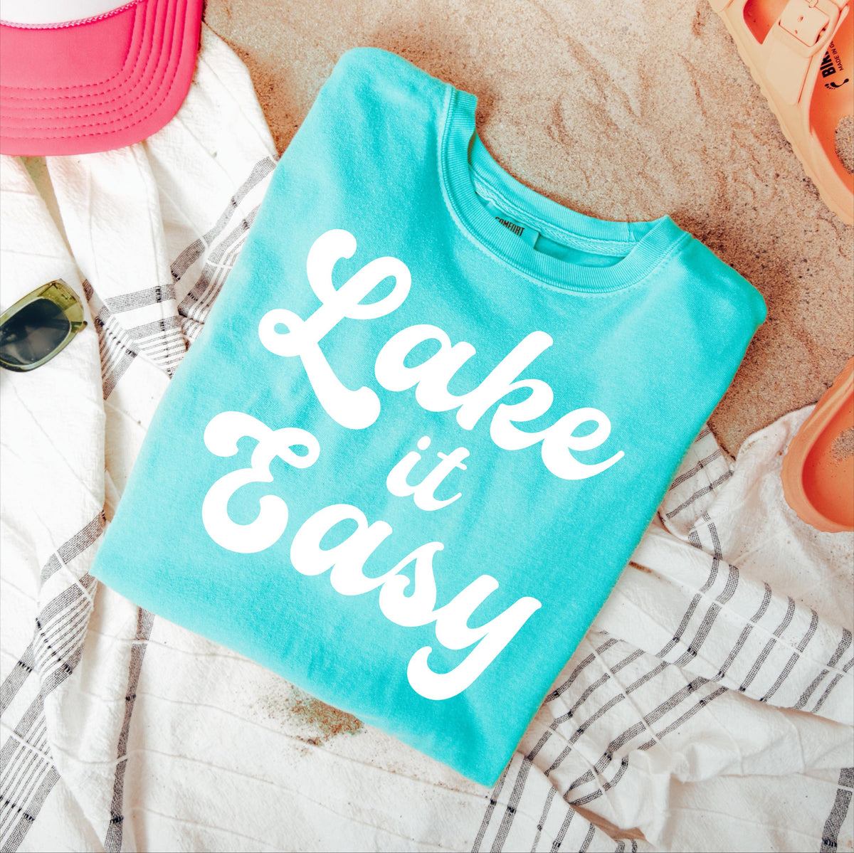 Lake It Easy, DTF Transfer