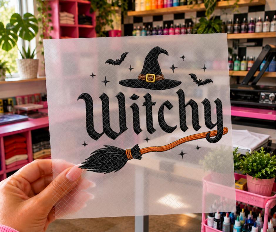 Witchy, Halloween, DTF Transfer