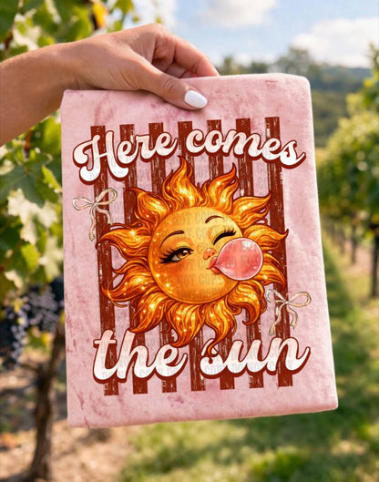 Here Comes, The Sun, DTF Transfer