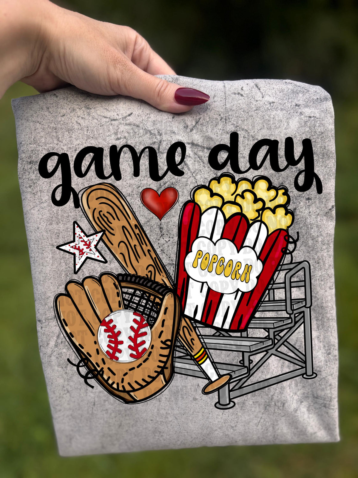 Game Day, Baseball, DTF Transfer