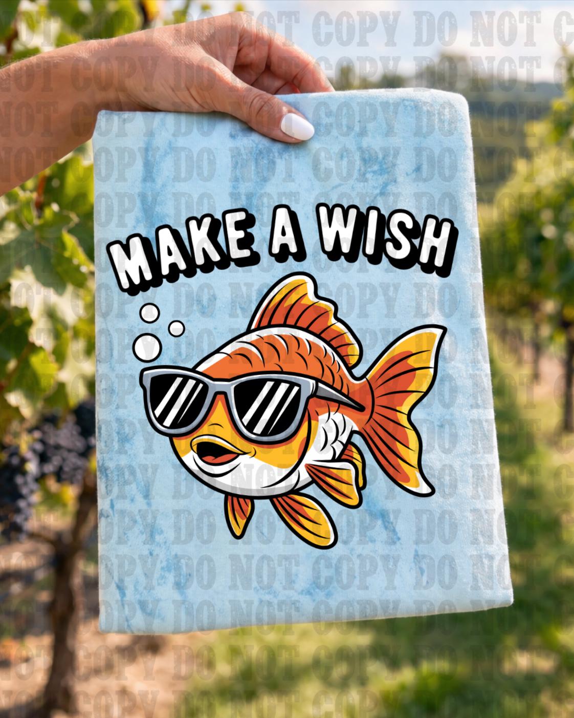 Make A Wish, DTF Transfer