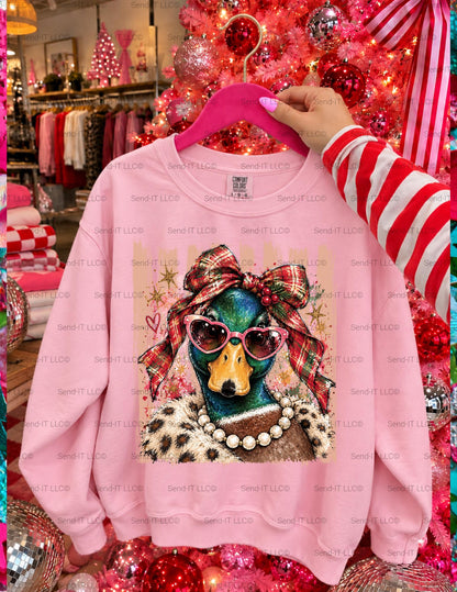 Christmas Duck, DTF Transfer