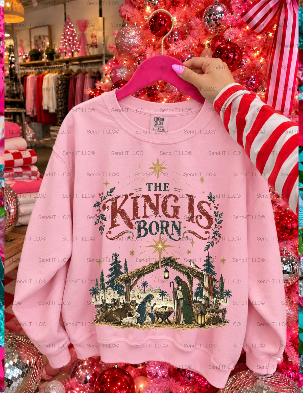 King Is Born, DTF Transfer